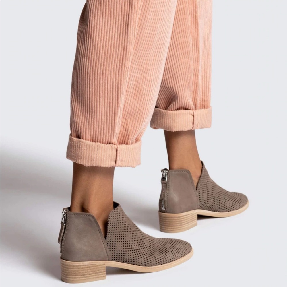 Dolce Vita Tauris Perforated Leather booties